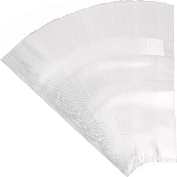 planters & pots 100pcs mushroom growing bag spawn bags thick 6 mil 5.9inchx13.8inch 0.2 micrometre filter breathable autoclavable
planters & pots 100pcs mushroom growing bag spawn bags thick 6 mil 5.9inchx13.8inch 0.2 micrometre filter breathable autoclavable