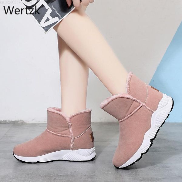 boots snow woman winter women ankle boot korean fashion plus size non-slip flat booties keep warm ladies shoes botas mujer b197, Black
boots snow woman winter women ankle boot korean fashion plus size non-slip flat booties keep warm ladies shoes botas mujer b197, Black