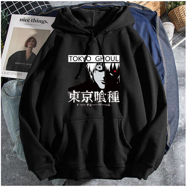 men's hoodies & sweatshirts tokyo ghoul kaneki vintage hoodie men anime harajuku hooded japanese streetwears women crewneck pullovers, Black
men's hoodies & sweatshirts tokyo ghoul kaneki vintage hoodie men anime harajuku hooded japanese streetwears women crewneck pullovers, Black