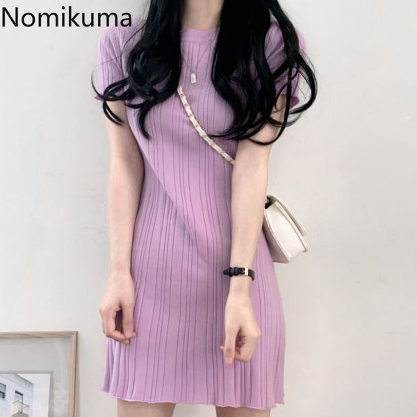 nomikuma vestidos mujer casual solid color basic summer dress women o neck short sleeve mini dresses korean style robes 210514, Black;gray
nomikuma vestidos mujer casual solid color basic summer dress women o neck short sleeve mini dresses korean style robes 210514, Black;gray
