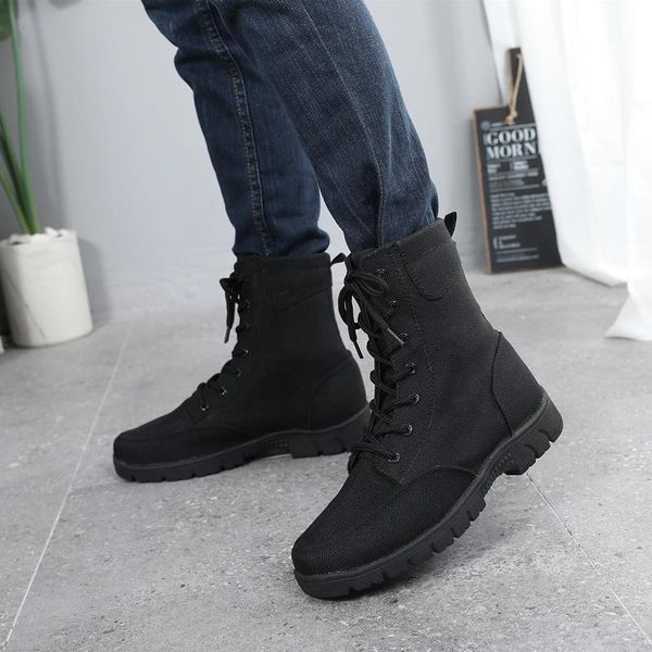 boots 2021 army fashion black breathable safety shoes work protective anti-skid wear training high zapatos hombre 37-46
boots 2021 army fashion black breathable safety shoes work protective anti-skid wear training high zapatos hombre 37-46
