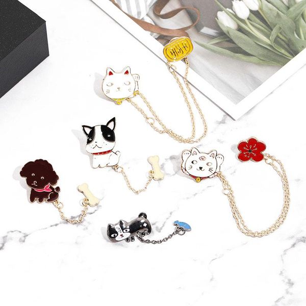 pins, brooches cute children's brooch method fight teddy dog lucky cat bone alloy drip set jewelry for women gift fashion enamel pin, Gray
pins, brooches cute children's brooch method fight teddy dog lucky cat bone alloy drip set jewelry for women gift fashion enamel pin, Gray