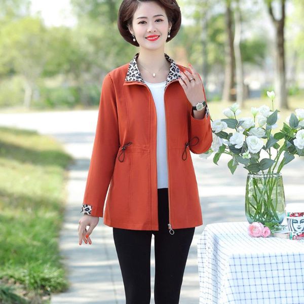 women's trench coats 2021 middle-aged womens windbreaker spring autumn jackets long-sleeved zipper leopard plus size casual loose outer, Tan;black
women's trench coats 2021 middle-aged womens windbreaker spring autumn jackets long-sleeved zipper leopard plus size casual loose outer, Tan;black