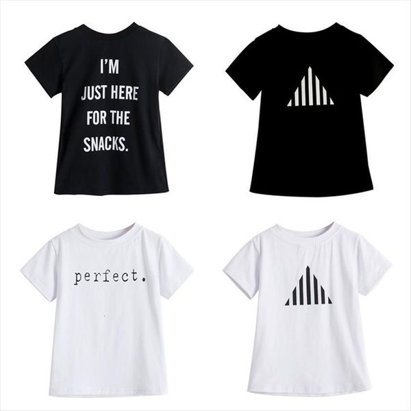 short sleeve tees for kids t shirts letter printing girls fashion white black boys children summer clothes, Blue
short sleeve tees for kids t shirts letter printing girls fashion white black boys children summer clothes, Blue