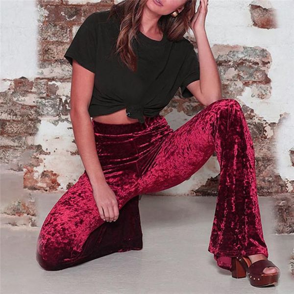 high waist pants pantalon femme casual solid pleuche wide leg long trousers women palazzo mujer women's & capris, Black;white
high waist pants pantalon femme casual solid pleuche wide leg long trousers women palazzo mujer women's & capris, Black;white