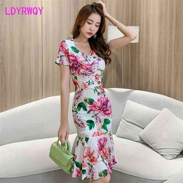 ldyrwqy ink printing dress summer temperament slim v-neck fishtail bag hipink 210603, Black;gray
ldyrwqy ink printing dress summer temperament slim v-neck fishtail bag hipink 210603, Black;gray