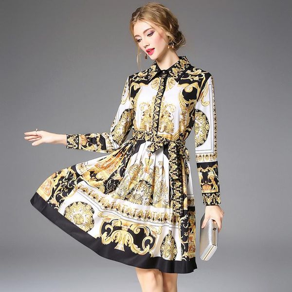 casual dresses women's elegant runway shirt dress lace up robe femme hiver 2021 button floral kleider damen angel autumn long sleeve mi, Black;gray
casual dresses women's elegant runway shirt dress lace up robe femme hiver 2021 button floral kleider damen angel autumn long sleeve mi, Black;gray