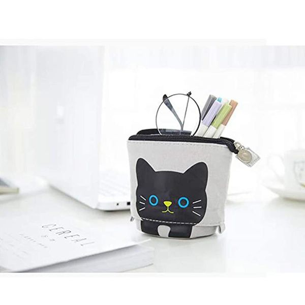 storage bags creative pencil case student stationery variable pull-down retractable pen holder simple and cute canvas multifunctional 1 pcs
storage bags creative pencil case student stationery variable pull-down retractable pen holder simple and cute canvas multifunctional 1 pcs