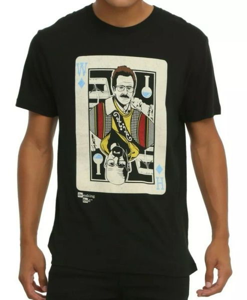 breaking bad playing card heisenberg walter white t-shirt new authentic xs-3xl, White;black
breaking bad playing card heisenberg walter white t-shirt new authentic xs-3xl, White;black