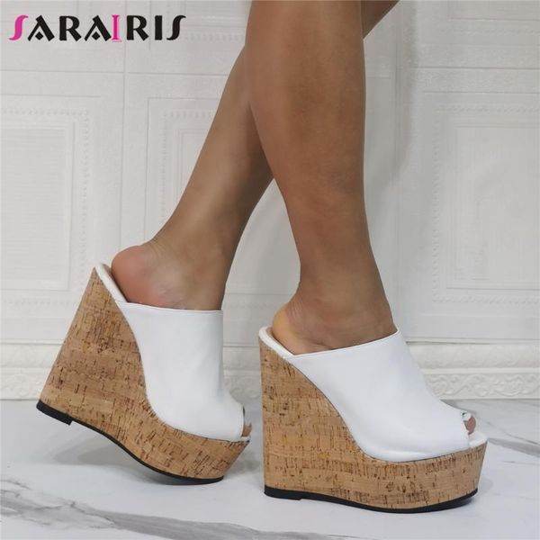 sandals sarairis ins women solid slip on peep toe shoes wedges elegant dress size 47 summer high quality, Black
sandals sarairis ins women solid slip on peep toe shoes wedges elegant dress size 47 summer high quality, Black