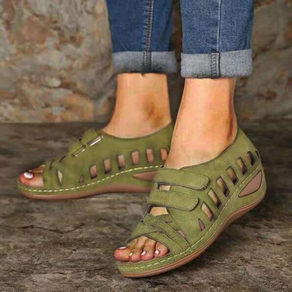 sandals 2021 summer women solid color open toe shoes for ladies hollow out fish mouth casual comfy female, Black
sandals 2021 summer women solid color open toe shoes for ladies hollow out fish mouth casual comfy female, Black