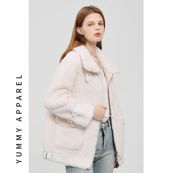 luxury women's short coatlamb coat women's autumn winter 2021 wool fur integrated locomotive suit korean version medium and long e, Black;brown
luxury women's short coatlamb coat women's autumn winter 2021 wool fur integrated locomotive suit korean version medium and long e, Black;brown