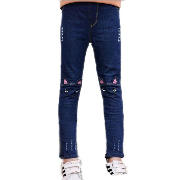 trousers girls jeans pants 2021 spring fashion kids leggings embroidery cartoon cat children pencil long pantalon fillette, Blue
trousers girls jeans pants 2021 spring fashion kids leggings embroidery cartoon cat children pencil long pantalon fillette, Blue