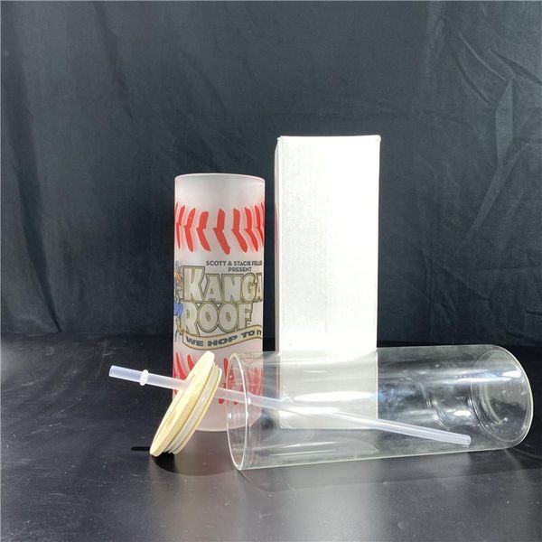 20oz sublimation straight drinkware frosted clear glasses with wooden lids&plastic straws sublimating white blank water bottles diy heat tra
20oz sublimation straight drinkware frosted clear glasses with wooden lids&plastic straws sublimating white blank water bottles diy heat tra