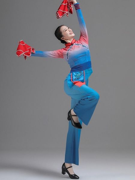ethnic clothing northeast yangko dance performance clothes women's jiaozhou fan grading exercise suit, Red
ethnic clothing northeast yangko dance performance clothes women's jiaozhou fan grading exercise suit, Red