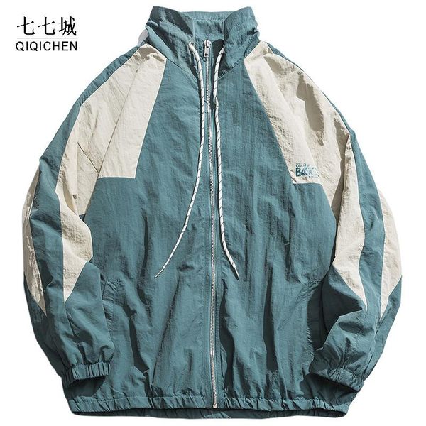 men's jackets mens hip hop jacket windbreaker retro color block patchwork harajuku streetwear coats male zipper spring autumn, Black;brown
men's jackets mens hip hop jacket windbreaker retro color block patchwork harajuku streetwear coats male zipper spring autumn, Black;brown