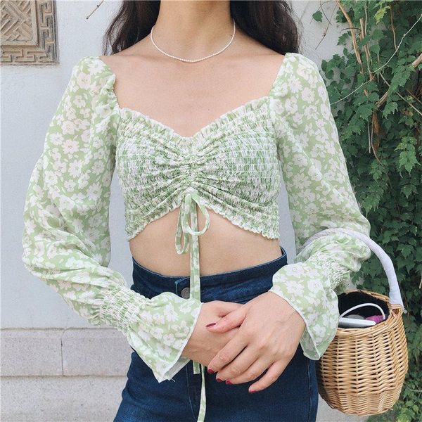 casual vintage print slim short blouse long sleeve floral square collar lady office shirt tunic loose women's blouses & shirts, White
casual vintage print slim short blouse long sleeve floral square collar lady office shirt tunic loose women's blouses & shirts, White