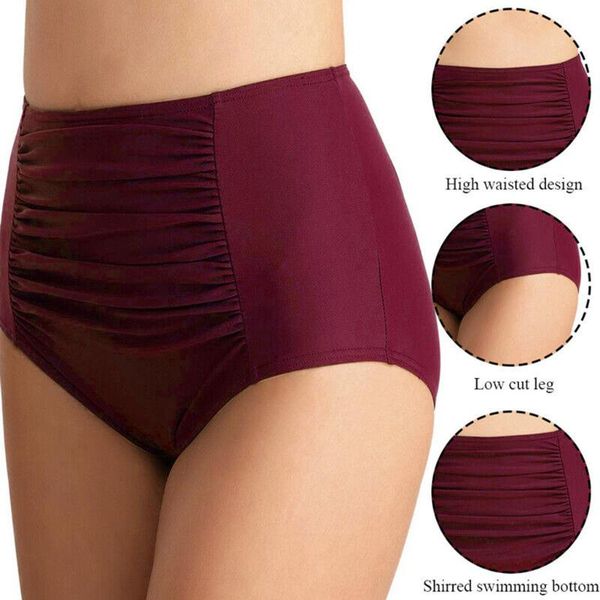 plus size s-5xl women high waist ruched thong bikini bottoms tummy control swimsuit briefs swimming trunks for ladies summer two-piece suits
plus size s-5xl women high waist ruched thong bikini bottoms tummy control swimsuit briefs swimming trunks for ladies summer two-piece suits