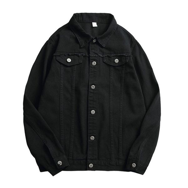 men's jackets rlyaeiz 2021 spring fashion letter printed denim jacket men bomber single breasted cowboy coats, Black;brown
men's jackets rlyaeiz 2021 spring fashion letter printed denim jacket men bomber single breasted cowboy coats, Black;brown