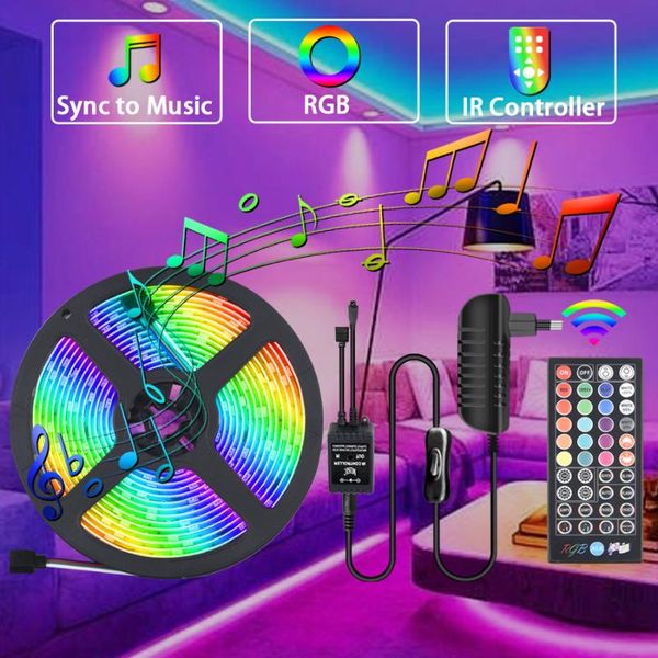 strips 5m 10m 15m rgb led light strip 12v flexible tape ribbon sync to music controller + adapter tv backlight
strips 5m 10m 15m rgb led light strip 12v flexible tape ribbon sync to music controller + adapter tv backlight