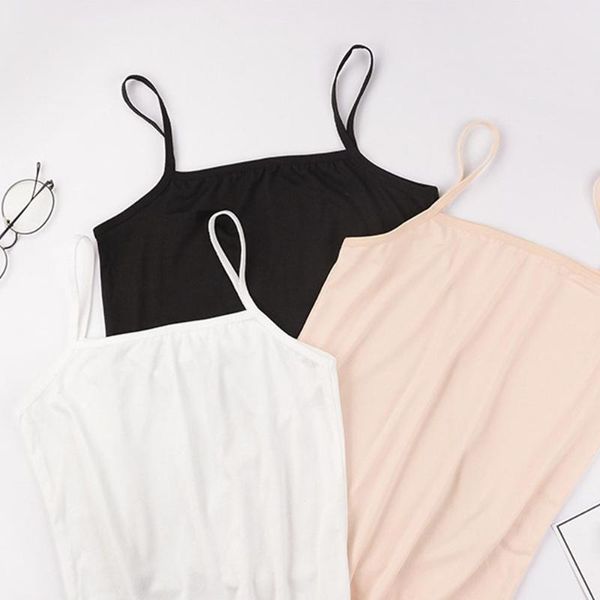 women's tanks & camis woman camisole summer plain sleeveless ladies stretch cami size tees slim vest tank underwear women, White
women's tanks & camis woman camisole summer plain sleeveless ladies stretch cami size tees slim vest tank underwear women, White