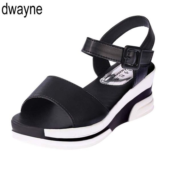 dress shoes summer woman platform sandals women soft leather casual open toe gladiator wedges zapatos mujer thn78, Black
dress shoes summer woman platform sandals women soft leather casual open toe gladiator wedges zapatos mujer thn78, Black