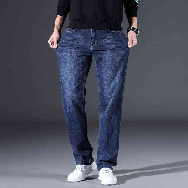 men's jeans four seasons stretch slim straight tube easy to wear youth casual jeans men's pants, Blue
men's jeans four seasons stretch slim straight tube easy to wear youth casual jeans men's pants, Blue