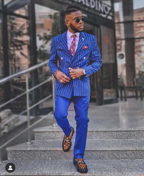 men's suits & blazers latest design blue stripe jacket pants men 2 pcs costume homme groom prom wedding blazer terno masculino slim fit, White;black
men's suits & blazers latest design blue stripe jacket pants men 2 pcs costume homme groom prom wedding blazer terno masculino slim fit, White;black