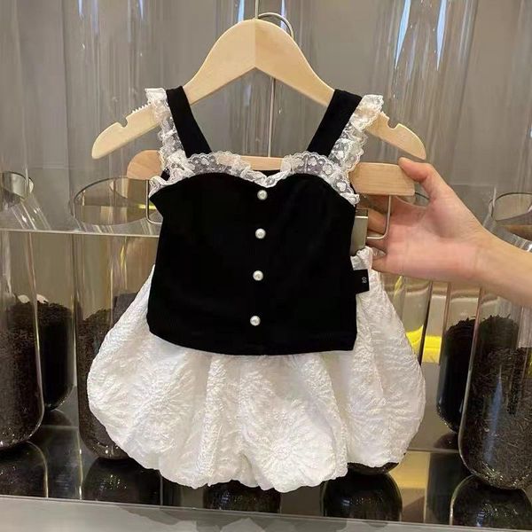 clothing sets girls' summer suit 2021 two pieces baby girls kids clothes children sleeveless striped t-shirt +pants, White
clothing sets girls' summer suit 2021 two pieces baby girls kids clothes children sleeveless striped t-shirt +pants, White