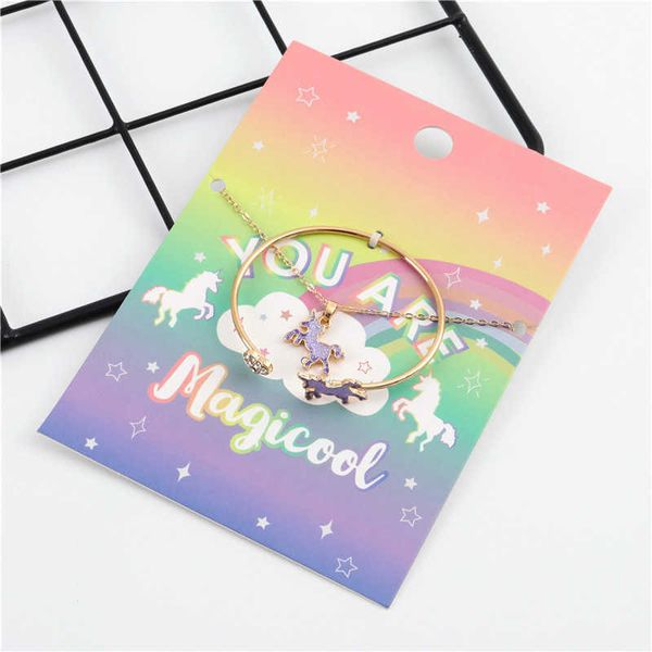 korean children's bracelet, fashionable and exquisite unicorn oil drop alloy bracelet, Golden;silver
korean children's bracelet, fashionable and exquisite unicorn oil drop alloy bracelet, Golden;silver