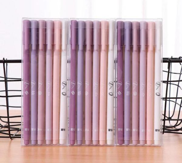gel pens 6pcs/set pink cute kawaii pen set for school supplies stationery suppliers office & accessories papeleria kawai
gel pens 6pcs/set pink cute kawaii pen set for school supplies stationery suppliers office & accessories papeleria kawai