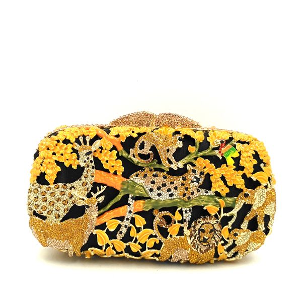 colorful new crystal animal zoo red yellow bag lovely cylinder dinner holding trendy women's banquet water diamond dress chain clutch w
colorful new crystal animal zoo red yellow bag lovely cylinder dinner holding trendy women's banquet water diamond dress chain clutch w
