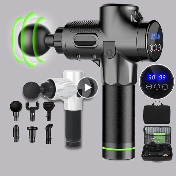 massage gun rechargeable muscle relax body relaxation electric massager with portable bag for fitness pain relief
massage gun rechargeable muscle relax body relaxation electric massager with portable bag for fitness pain relief