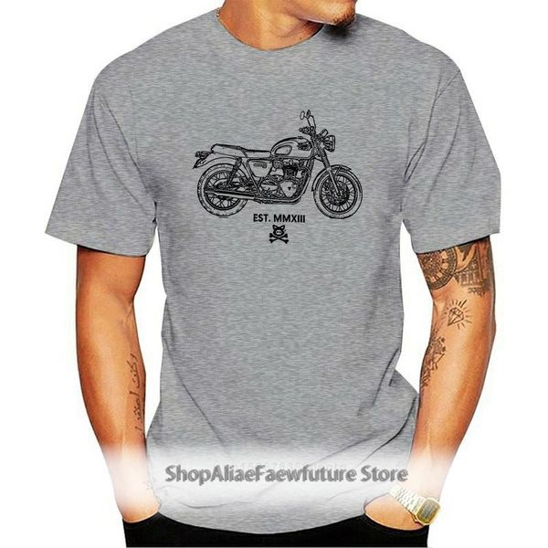 american classic motorcycle bonneville t100 inspired art t-shirts men's, White;black
american classic motorcycle bonneville t100 inspired art t-shirts men's, White;black