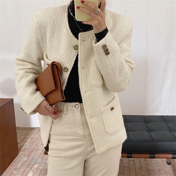 women's jackets alien kitty gentle women coats loose full sleeve woolen chic elegant lady office wear solid autumn casual, Black;brown
women's jackets alien kitty gentle women coats loose full sleeve woolen chic elegant lady office wear solid autumn casual, Black;brown