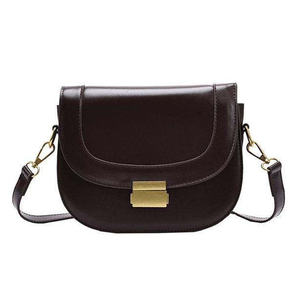 women saddle bags fashion shoulder diagonal bag pu leather designer personality small simple solid color coffee cross body
women saddle bags fashion shoulder diagonal bag pu leather designer personality small simple solid color coffee cross body