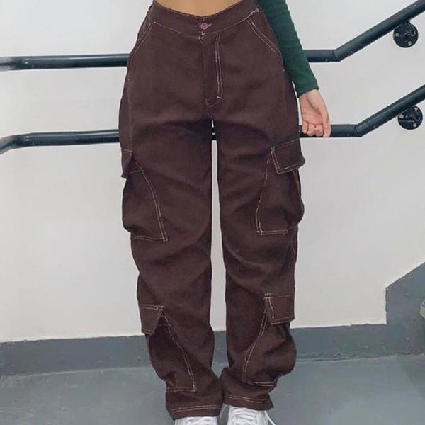 women's jeans autumn fashion women y2k denim vintage baggy pocket wide leg pants mom boyfriends streetwear high street girls trousers, Blue
women's jeans autumn fashion women y2k denim vintage baggy pocket wide leg pants mom boyfriends streetwear high street girls trousers, Blue