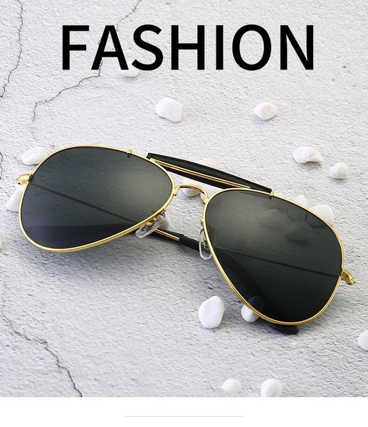 classic pilot s unglasses designer brand mens womens sunglasses eyewear glass glasses square frames lenses with box, White;black
classic pilot s unglasses designer brand mens womens sunglasses eyewear glass glasses square frames lenses with box, White;black
