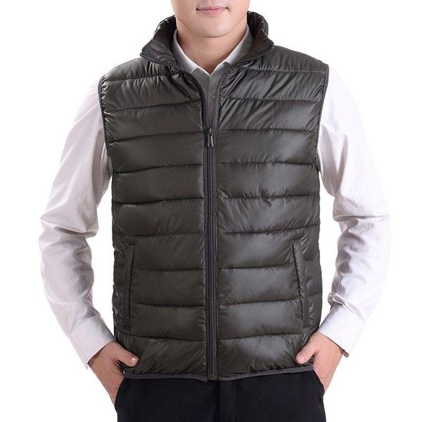 men's vests 2022 autumn winter sleeveless jacket down cotton vest warm thick stand collar padded waistcoat plus size 4xl y635, Black;white
men's vests 2022 autumn winter sleeveless jacket down cotton vest warm thick stand collar padded waistcoat plus size 4xl y635, Black;white