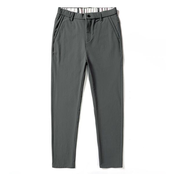 men's pants 2021 spring and summer fitted comfortable stretch casual high-quality fabric trendy fashion slim trousers green gray, Black
men's pants 2021 spring and summer fitted comfortable stretch casual high-quality fabric trendy fashion slim trousers green gray, Black