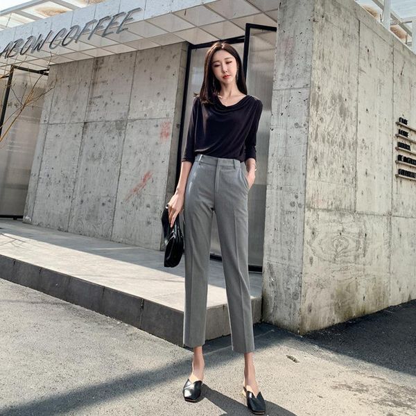 foot trousers female ol vocational straight cultivate morality pants summer leisure show thin pipe trunks women's & capris, Black;white
foot trousers female ol vocational straight cultivate morality pants summer leisure show thin pipe trunks women's & capris, Black;white