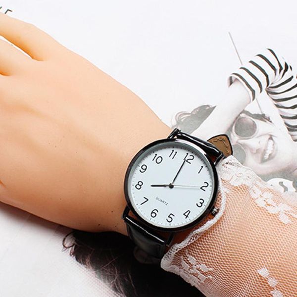 wristwatches zegarek damski fashion lady women watch simple business leather quartz wrist femmes clock, Slivery;brown
wristwatches zegarek damski fashion lady women watch simple business leather quartz wrist femmes clock, Slivery;brown