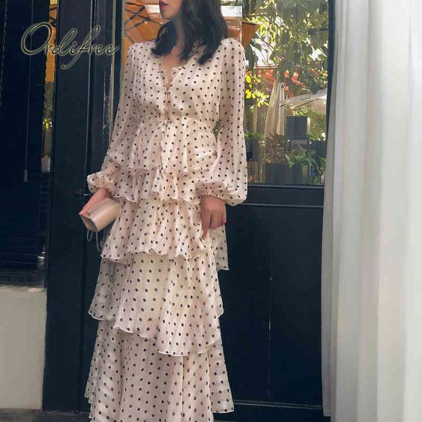 summer women chiffon long sleeve ruffle cake polka dot print maxi tunic beach dress 210415, Black;gray
summer women chiffon long sleeve ruffle cake polka dot print maxi tunic beach dress 210415, Black;gray