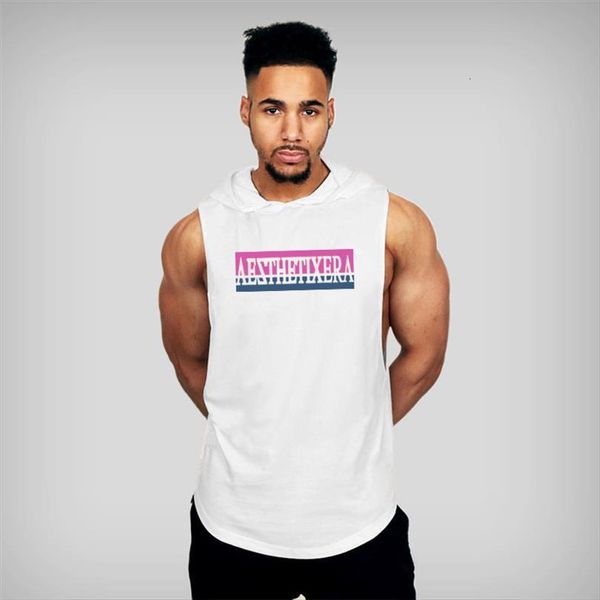 gyms cotton tank men vest bodybuilding muscle sleeveless hooded casual clothing brand singlet fitness sportswear shirt, White;black
gyms cotton tank men vest bodybuilding muscle sleeveless hooded casual clothing brand singlet fitness sportswear shirt, White;black