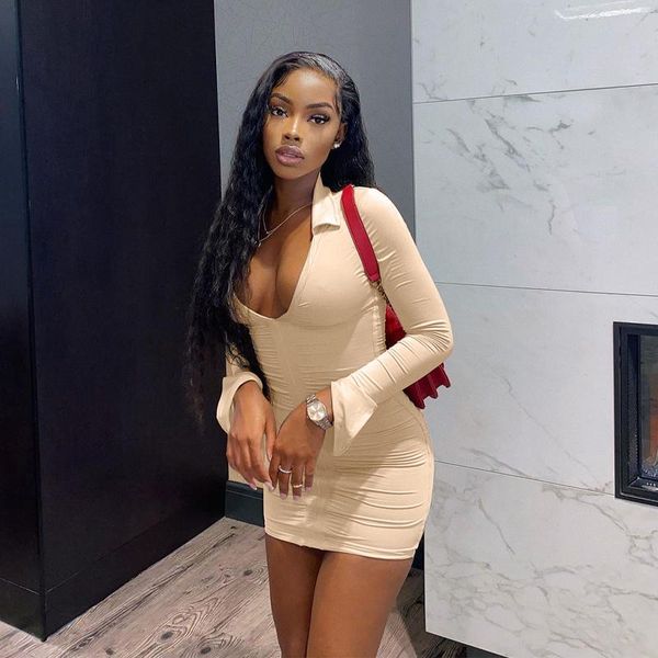 casual dresses 2021 autumn bodycon dress women long sleeve v neck ruched pencil mini vintage elegant female, Black;gray
casual dresses 2021 autumn bodycon dress women long sleeve v neck ruched pencil mini vintage elegant female, Black;gray