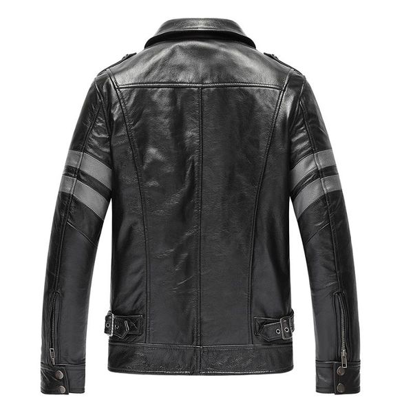 men's leather & faux for genunie men jackets cow down cotton autumn winter warm plus size coat 22-920 mf706, Black
men's leather & faux for genunie men jackets cow down cotton autumn winter warm plus size coat 22-920 mf706, Black