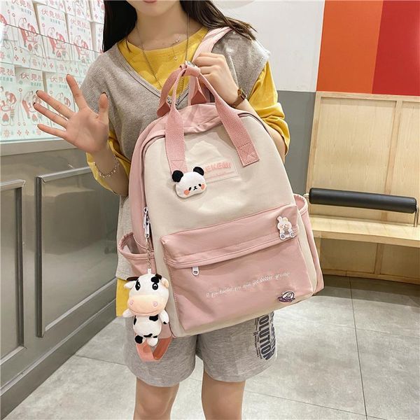 backpack women fashion waterproof for teenager large capacity cute bag nylon black travel girl school pink colourful
backpack women fashion waterproof for teenager large capacity cute bag nylon black travel girl school pink colourful
