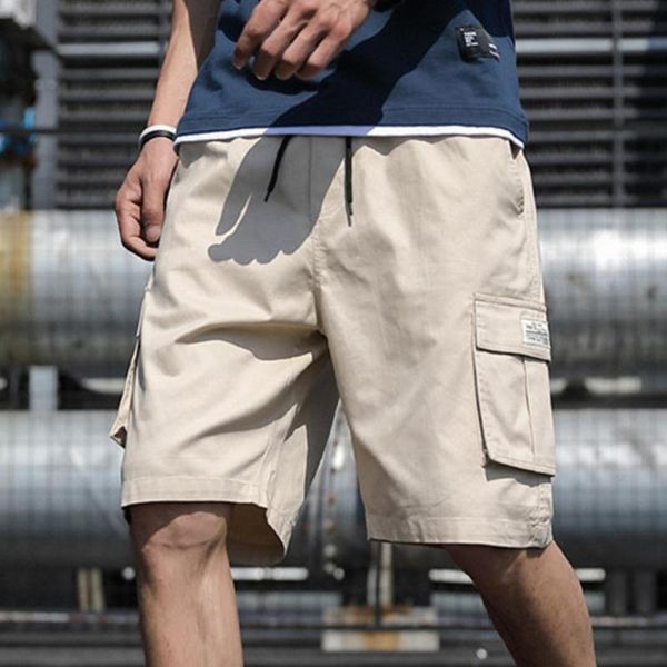 men's shorts 2021 summer men cotton cargo knee length wide leg clothing casual fashion beach pants short, White;black
men's shorts 2021 summer men cotton cargo knee length wide leg clothing casual fashion beach pants short, White;black