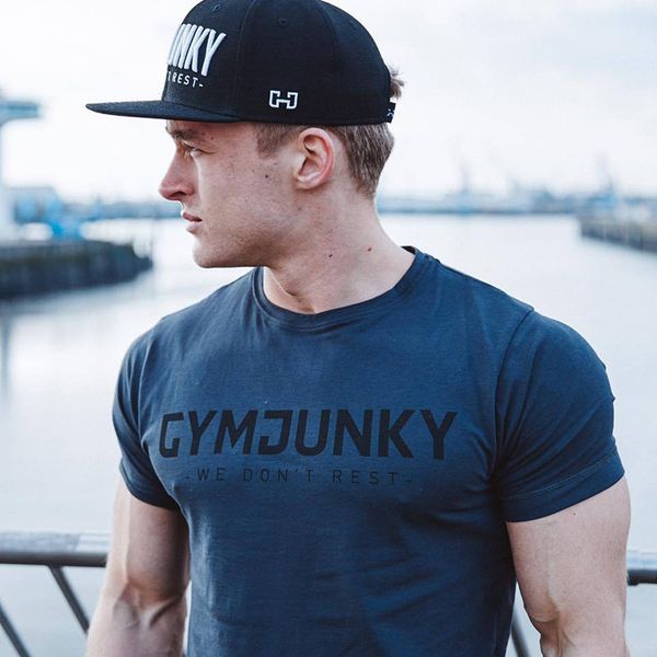 men's t shirts muscle boy brothers cotton short sleeve sports running outdoor fitness pullover slim fit breathable men, White;black
men's t shirts muscle boy brothers cotton short sleeve sports running outdoor fitness pullover slim fit breathable men, White;black