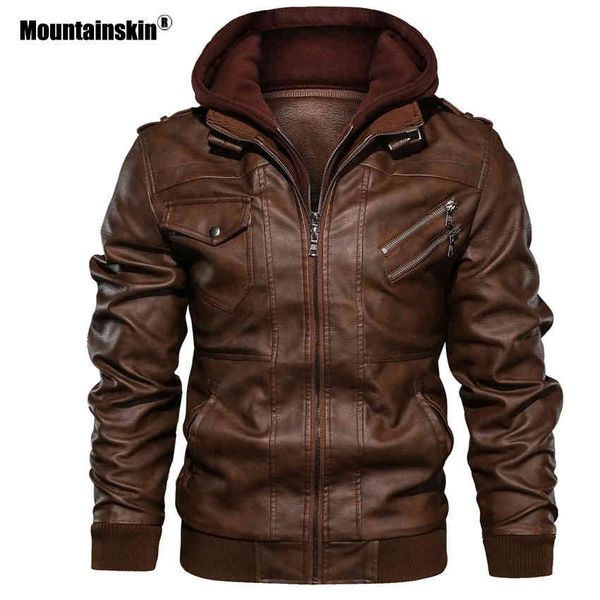 Mountainskin Men's Leather Jackets Autumn Casual Motorcycle PU Jacket Biker Coats Brand Clothing EU Size SA722, Black;brown
Mountainskin Men's Leather Jackets Autumn Casual Motorcycle PU Jacket Biker Coats Brand Clothing EU Size SA722, Black;brown